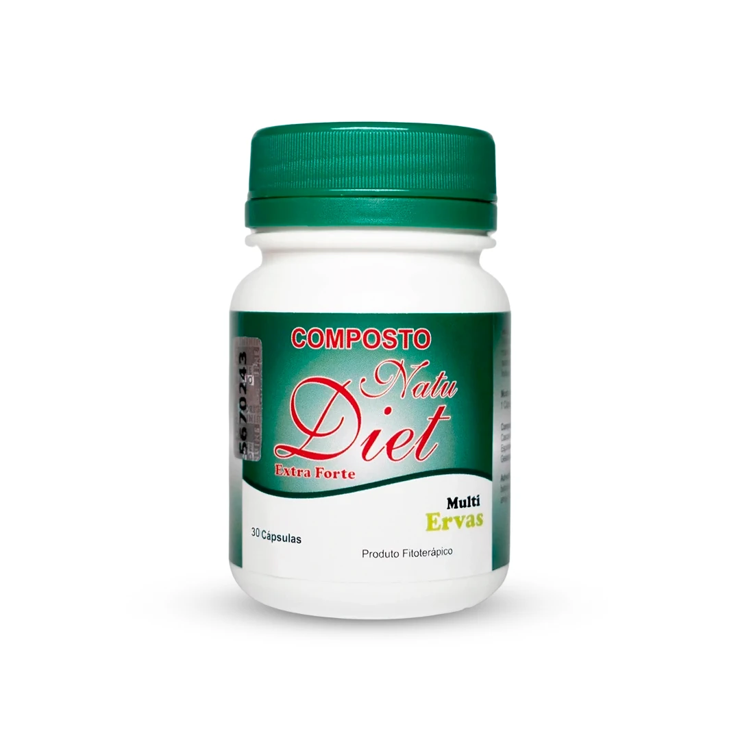 1 frasco do suplemento natu diet extra forte composto